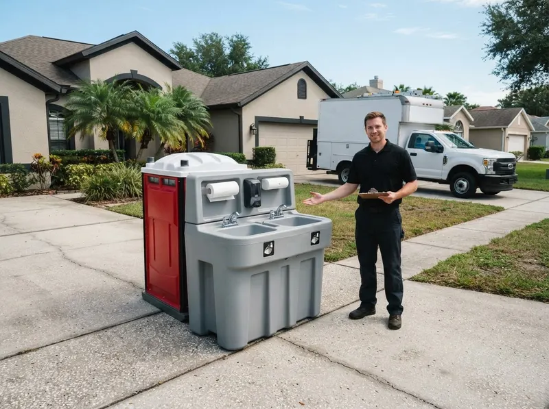 Dual-Basin Handwashing Station in Tampa, FL