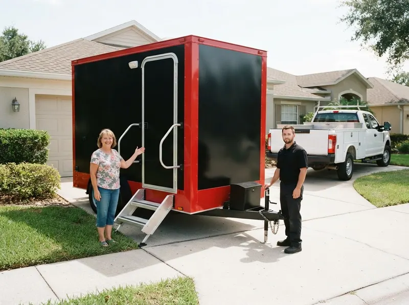 VIP Restroom Trailers in Tampa, FL